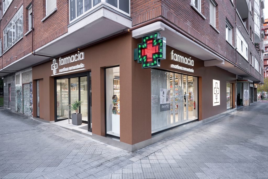 Farmacia Martínez Rementería y su accesibilidad.