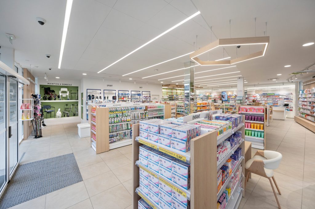 Storytelling en el diseño de la farmacia Floréal.