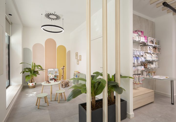 L’area pediatrica in farmacia